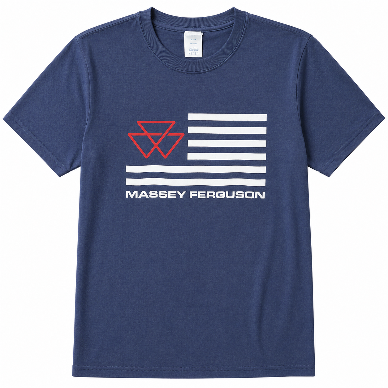 Massey Ferguson Flag Blue T-Shirt