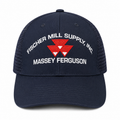 Blue Fischer Mill Supply x Massey Ferguson Navy Hat