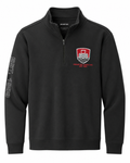 Fischer Mill Supply Black Quarter-Zip Sweatshirt