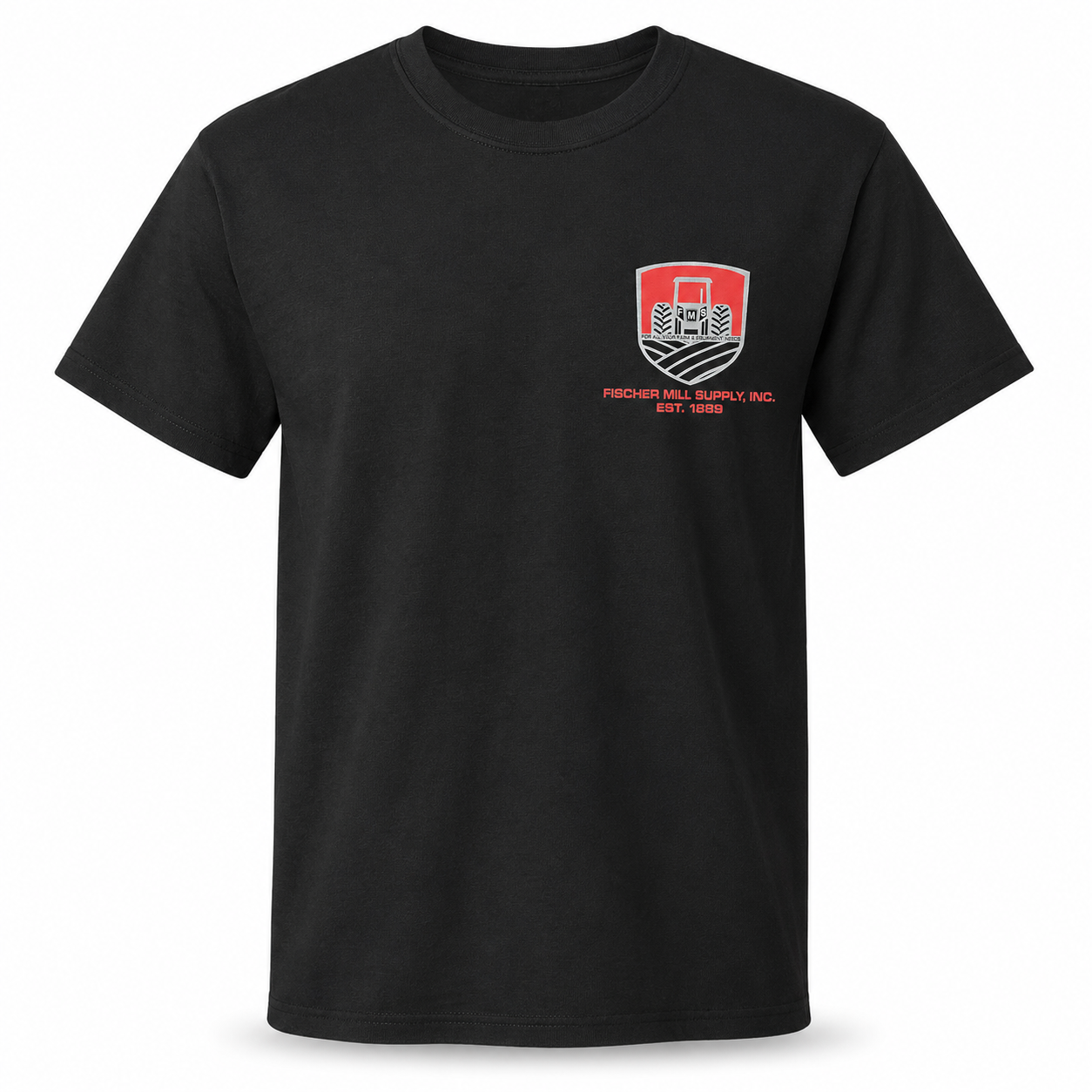 Fischer Mill Supply Black T-Shirt