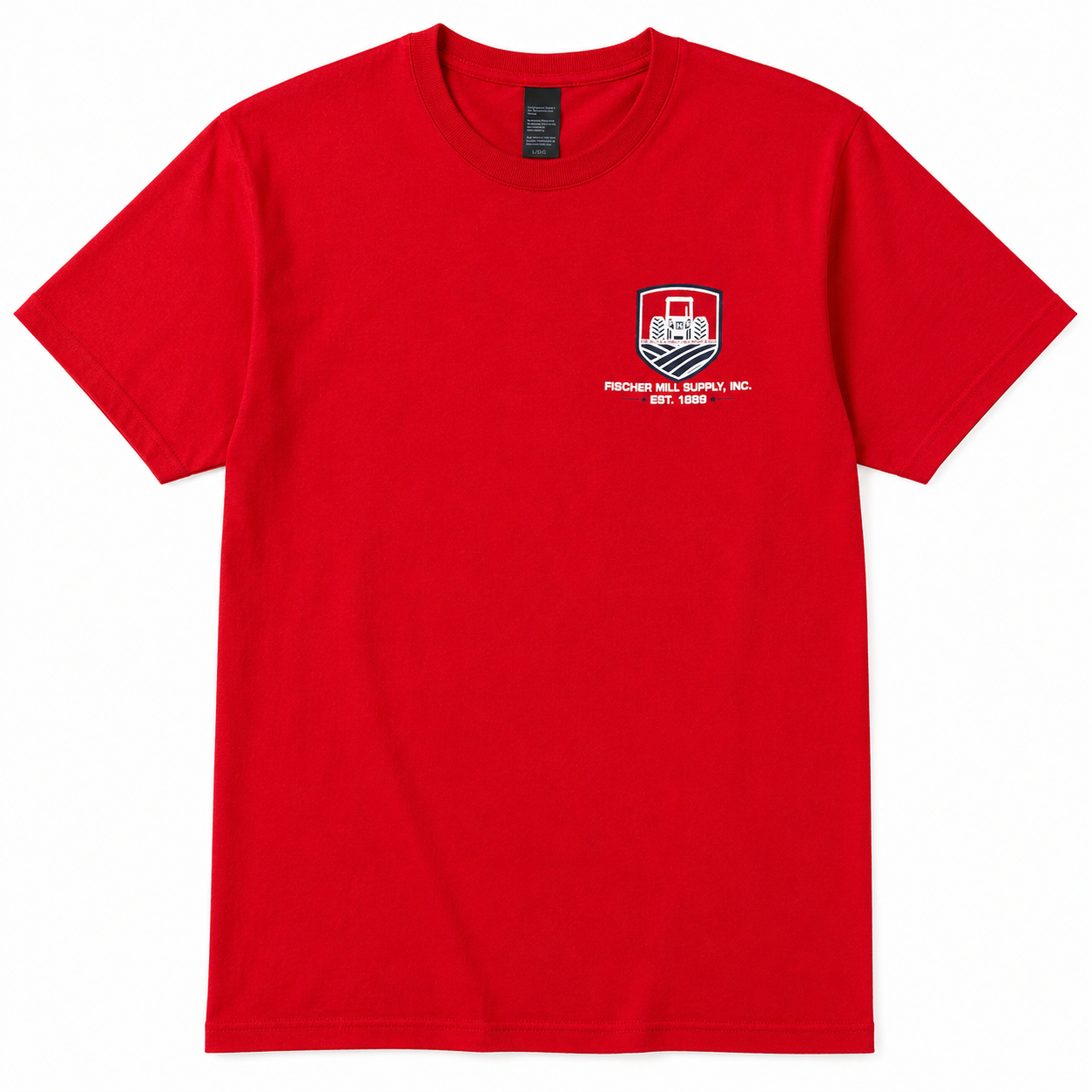 Fischer Mill Supply 250th Fourth of July Anniversary Red T-Shirt