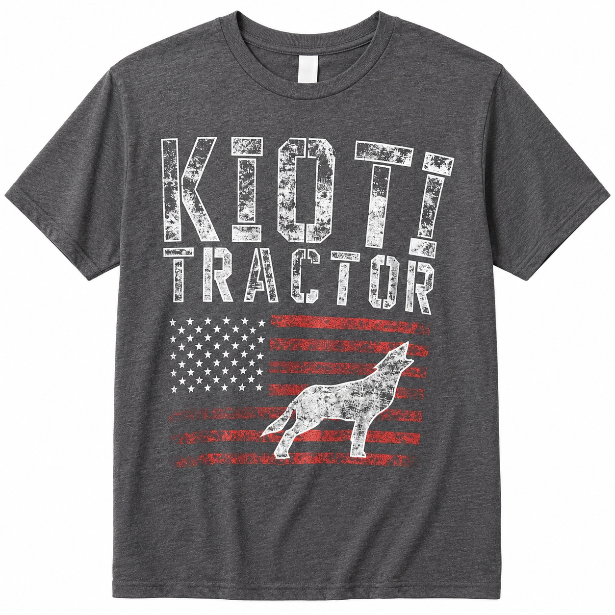 KIOTI Flag Gray T-Shirt