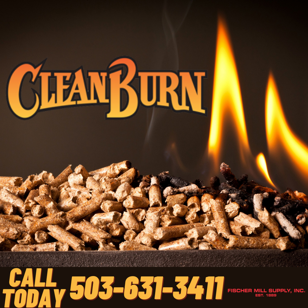 1 Ton Clean Burn Wood Pellets